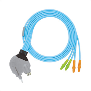 Suction Electrode Cord (Blue)