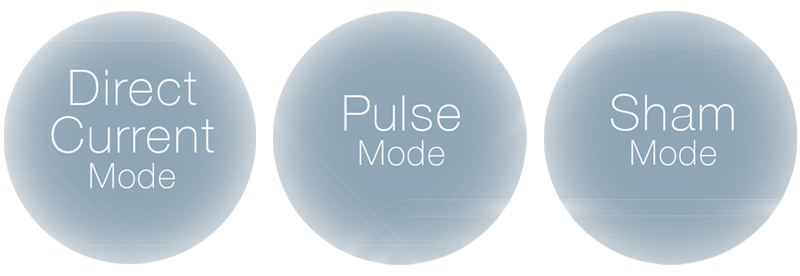 Direct Current Mode / Pulse Mode / Sham  Mode